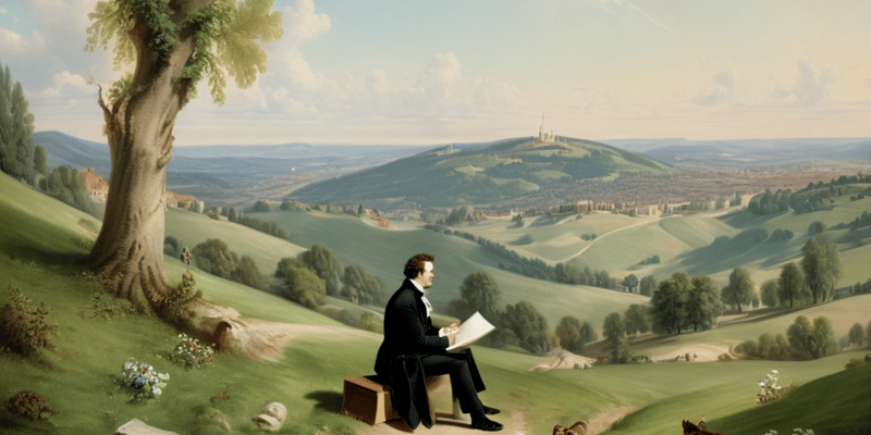 🌄 Franz Schubert Near Vienna and 3 more prompts