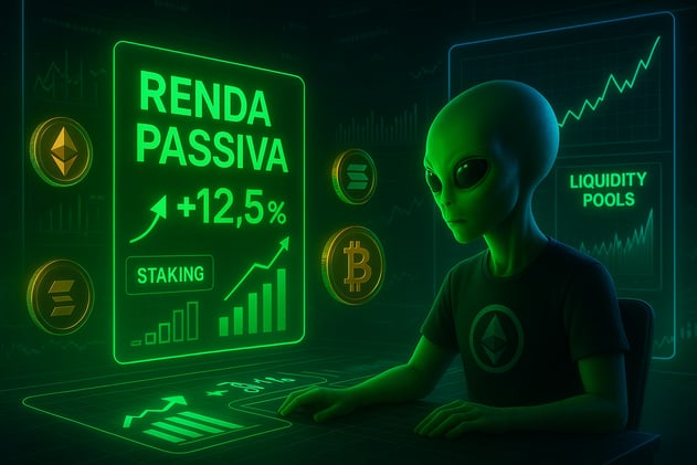 Como eu faço 10 mil por semana de renda passiva em cripto