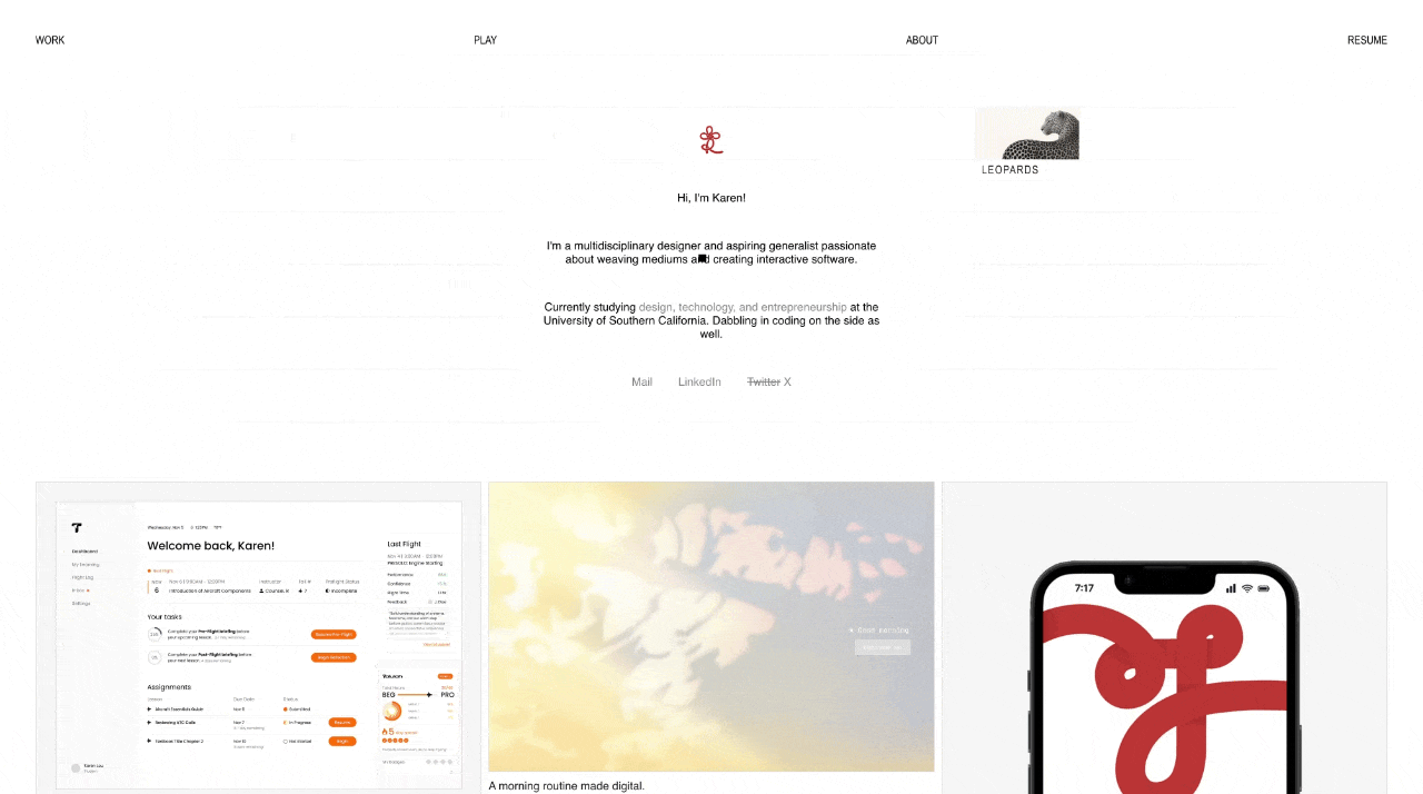 Junior Portfolio Showcase: Karen Lou