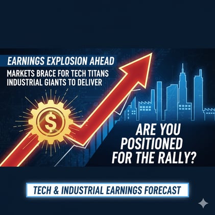 π EARNINGS EXPLOSION AHEAD: Markets Brace for Tech Titans & Industrial Giants to DeliverβAre You Positioned for the Rally?