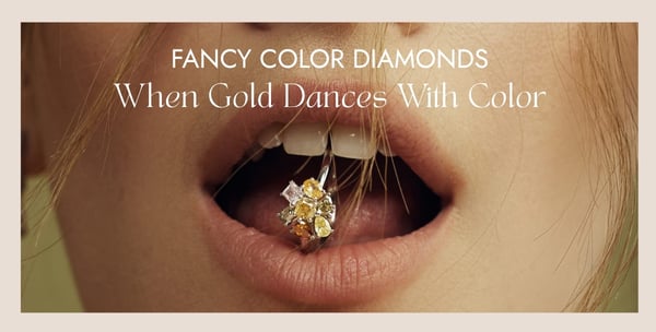 When Gold Dances with Color