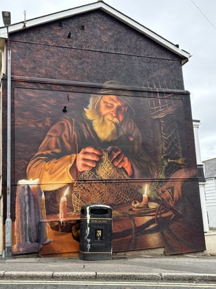 October 1 - Newquays mind-blowing Mural