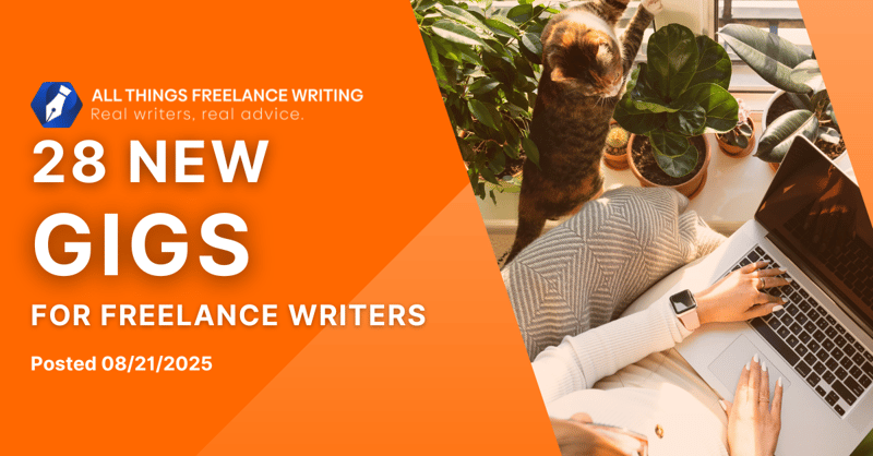 8/22 Freelance Writing Jobs Newsletter
