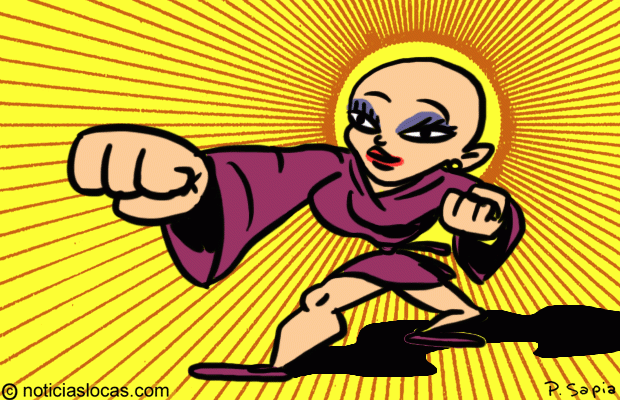 Monjas modernas practican Kung Fu