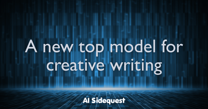 A new top model for creative writing