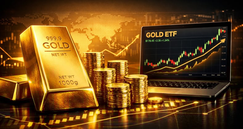 🏆The Golden ETF Playbook: Simple Ways to Invest in Gold