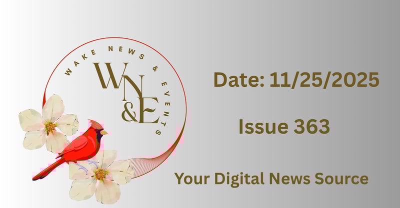 📫Don’t Want to Cook on Thanksgiving? | Holiday Magic to Thanksgiving Weekend | Sensory Friendly | Scams Surge Across Wake County 📍