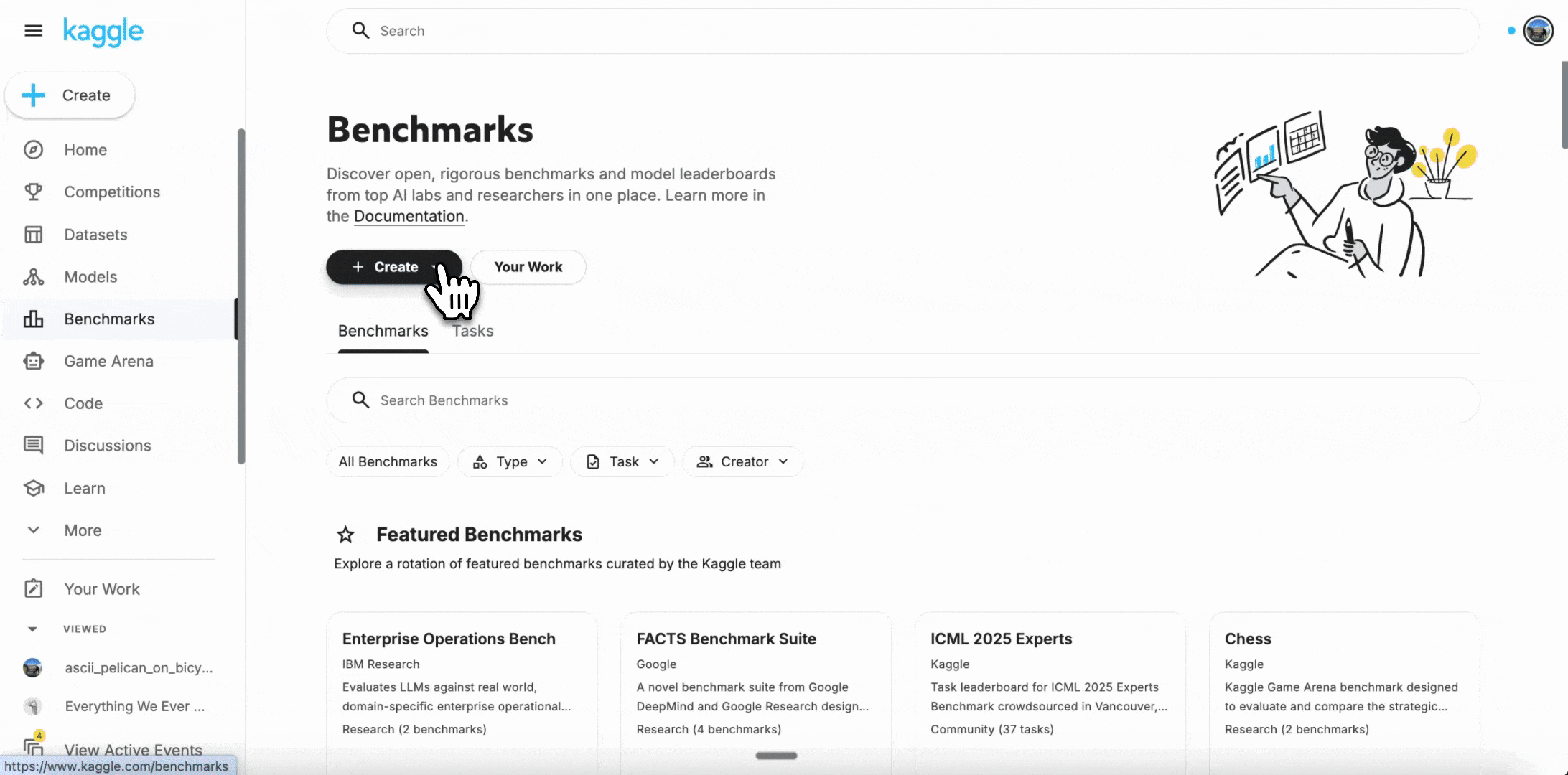 Kaggle Introduces Community Benchmarks 