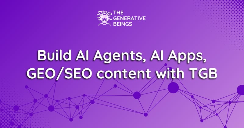 Build AI Agents, AI Apps, GEO/SEO content with TGB Masterclasses!
