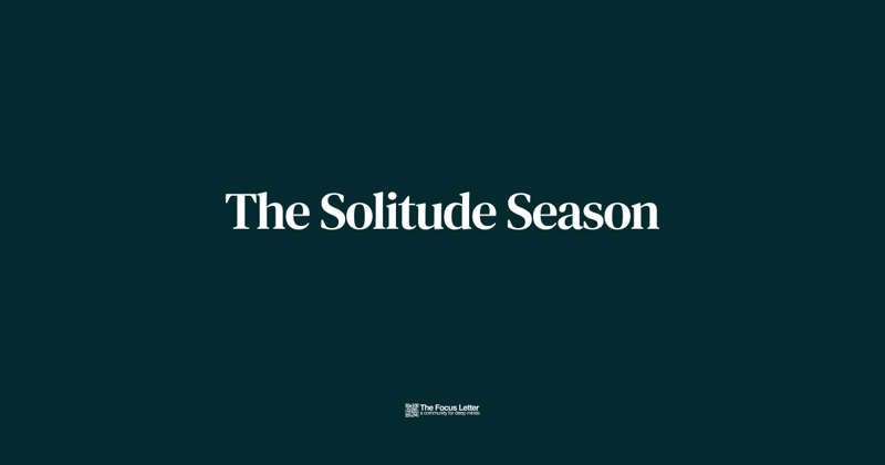 The Solitude Season