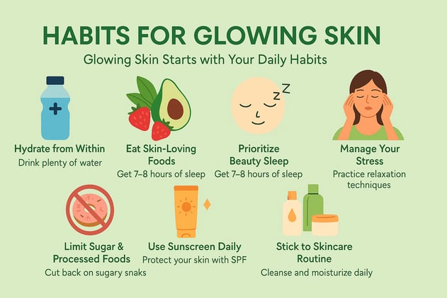 7 Habits That Naturally Boost Your Skin Glow 🌿✨