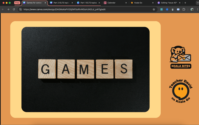 Canva and Wordwall, organizing my virtual classroom hand-in-hand.