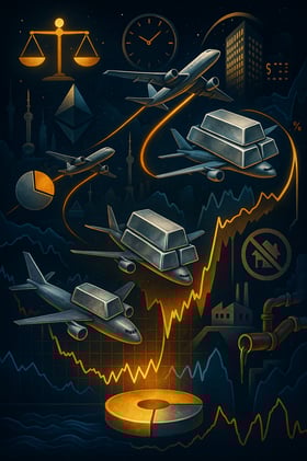 Refineries Stop Guaranteeing Delivery, SLV Yanks 8M+ oz Back Out After a Day and a Wall-Street 20% Gold Pivot