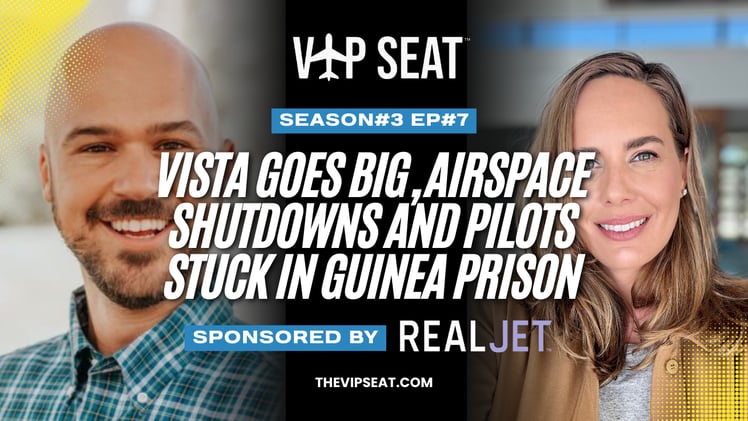 Vista Goes Challenger, Pilots Stuck in Guinea, and Hop-A-Jet Sues Everyone