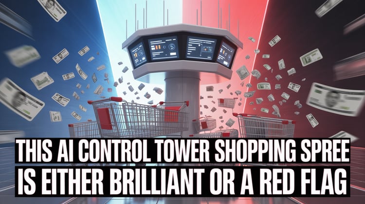This AI Control Tower Shopping Spree Is Either Brilliant or a Red Flag