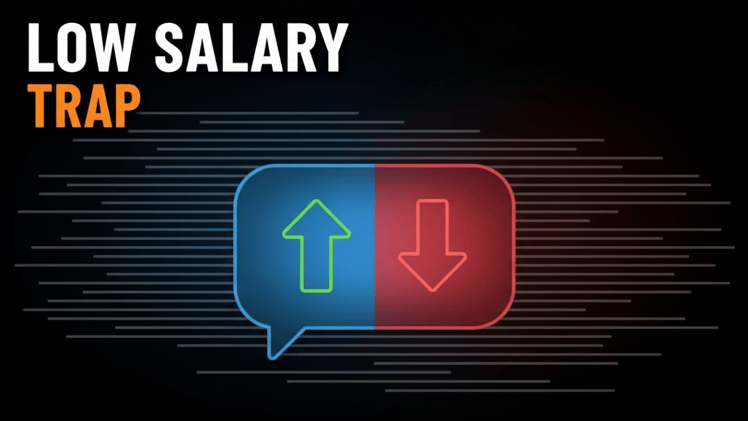 Your first salary number becomes the cage for every number that follows