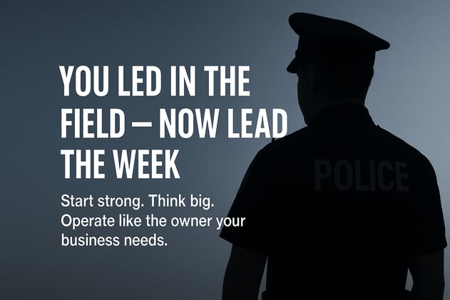 You Led in the Field — Now Lead the Week