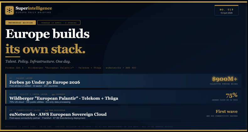 Superintelligence Europe — No. 019