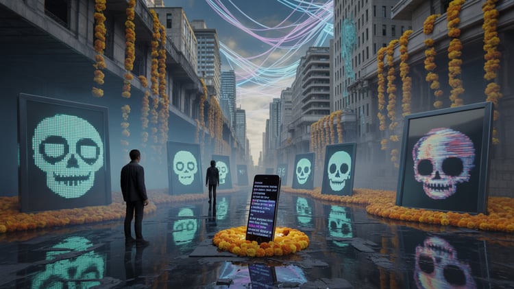 Das Internet wird zur Geisterstadt: Zwischen digitalen Zombies und KI-Müllbergen