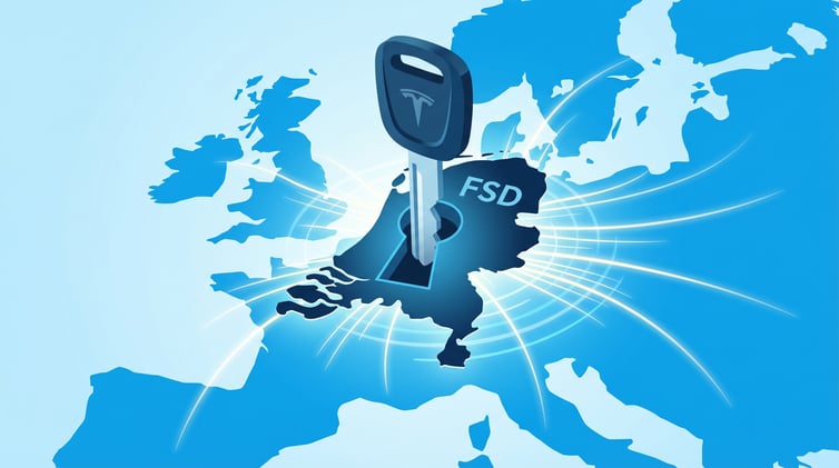 Tesla débarque en Europe avec sa conduite autonome