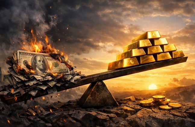 The Dollar Is Dying and Gold Just Proved It