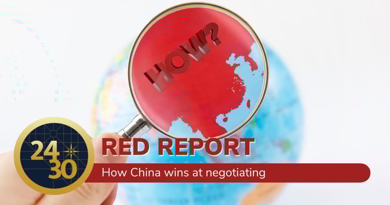 How China wins at negotiating