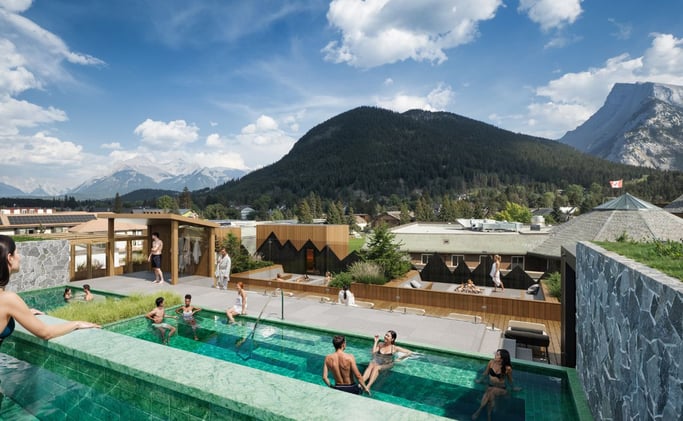 🧖‍♀️ Banff’s Rooftop Spa Plan 