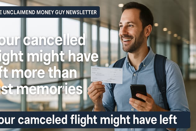 Your canceled flight might have left more than just memories