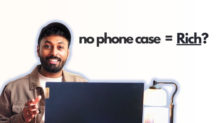 You’re using your phone case for the WRONG REASONS, OR you’re BROKE...!