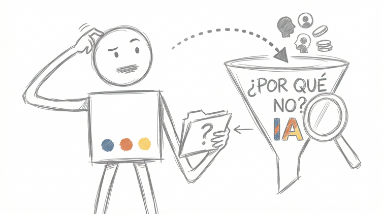 ¿Por qué no puedes hacerlo con IA?