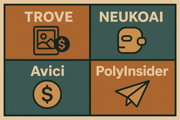 Daily Drop: NFT Perps, AI from Doodles, Crypto Neobank, Polymarket Bot 📃