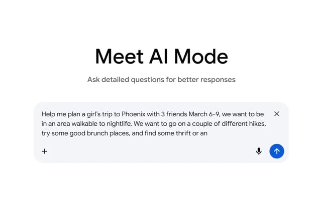 ✈️ Plan trips visually with Google AI 