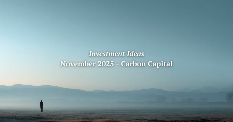 💡 5 Investment Ideas (November 2025)