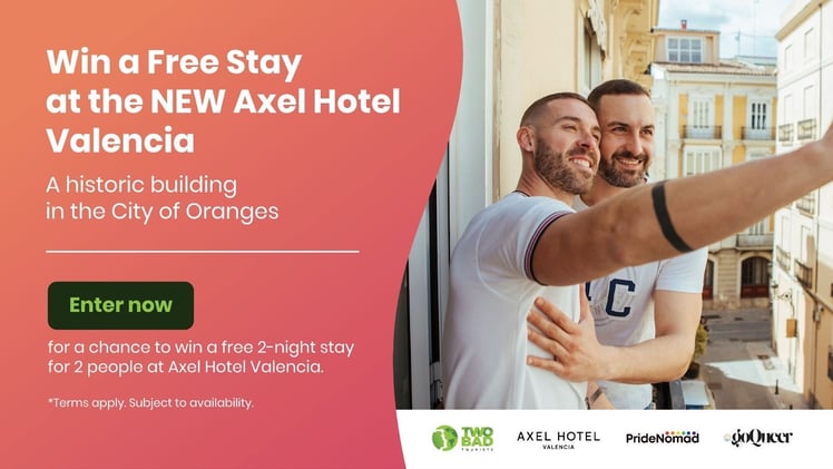 Win a Stay at New Axel Hotel in Valencia  