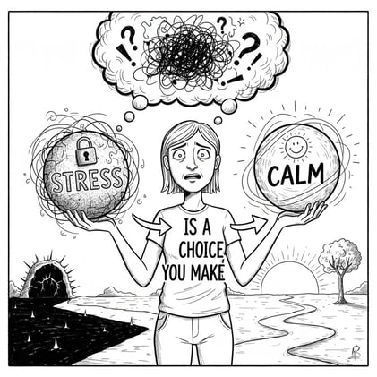 Stress is a choice you make