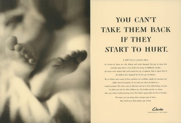 22-APR-2026 | Clarks’ “You Can’t Take Them Back” Ad by Peter Gatley