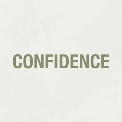 Confidence is a daily practice