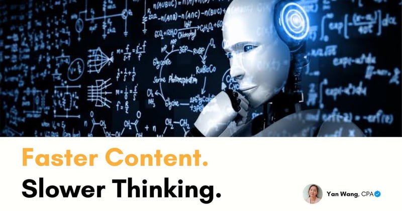 Faster Content. Slower Thinking.