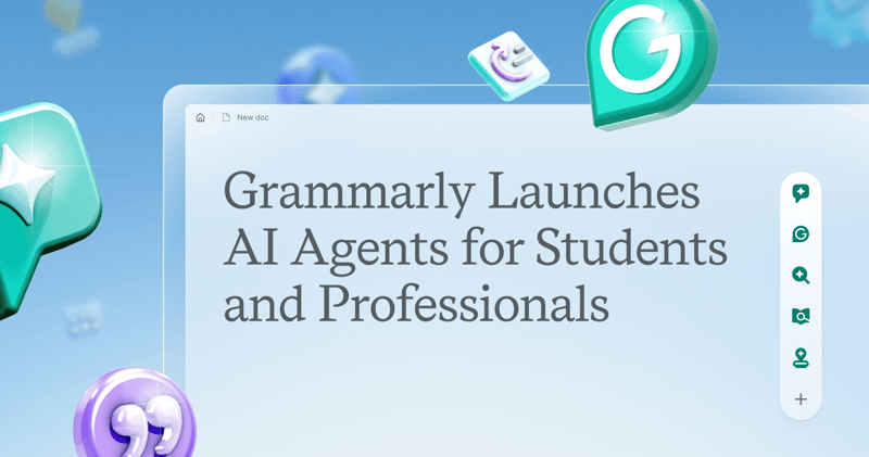 Grammarly's AI agent suite is finally here