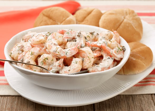 Warm Roasted Shrimp Salad