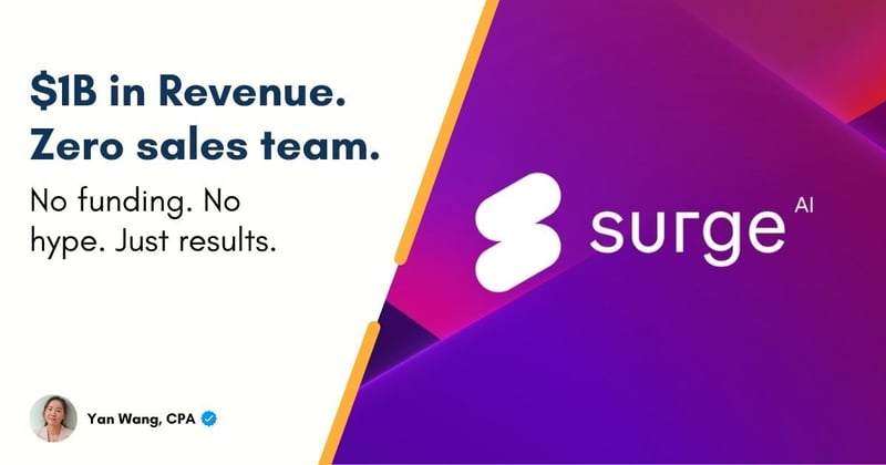 $1B in Revenue. Zero Sales Team.