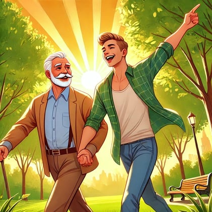 How Bois Can Help Grand Daddies Stay Young, Fit, and Vibrant