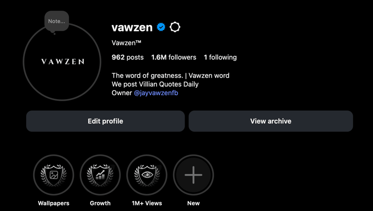 How Vawzen Built a 2M+ Follower Empire