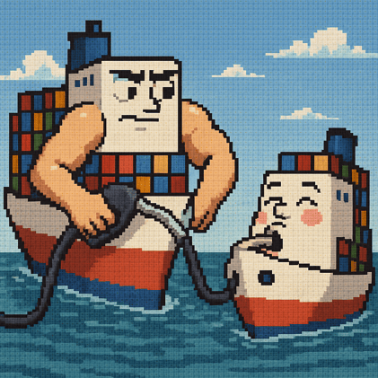 A fila andou no Porto de Santos