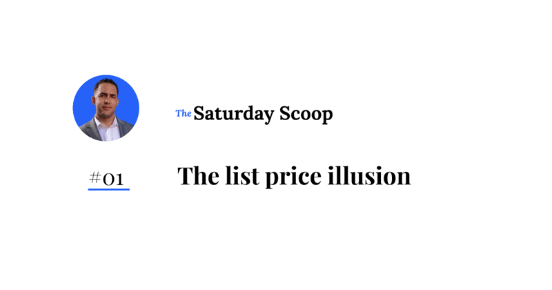 The list price illusion