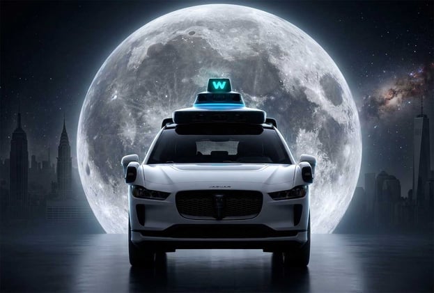 The Moon Before Manhattan