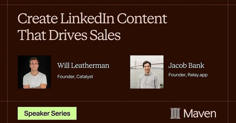 $22M pipeline Linkedin framework 