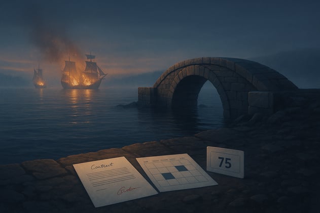 Go All In: How Burning the Boats Removes Excuses and Unlocks Compounding Results