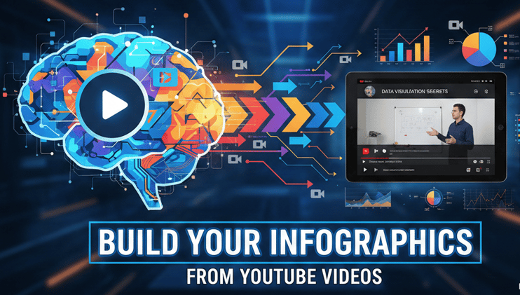Create Infographics from YouTube Videos in seconds ✨