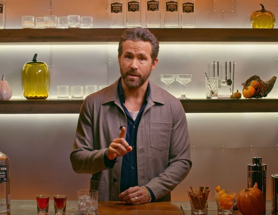 Ryan Reynolds fala o que pensa sobre bebidas com sabor de abóbora